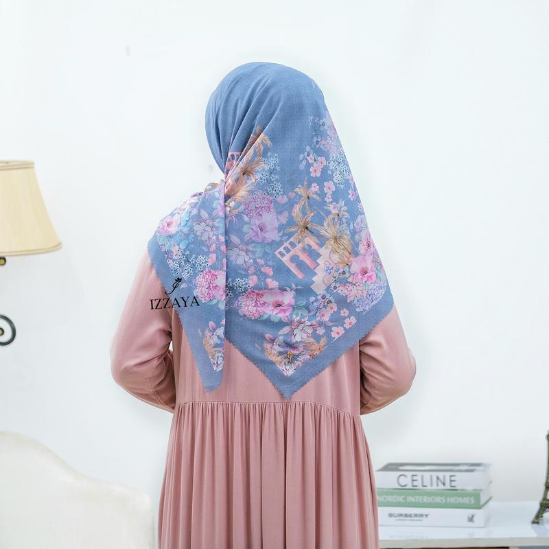 Hijab Motif Segiempat Ultrafine Voal GIA SERIES 8