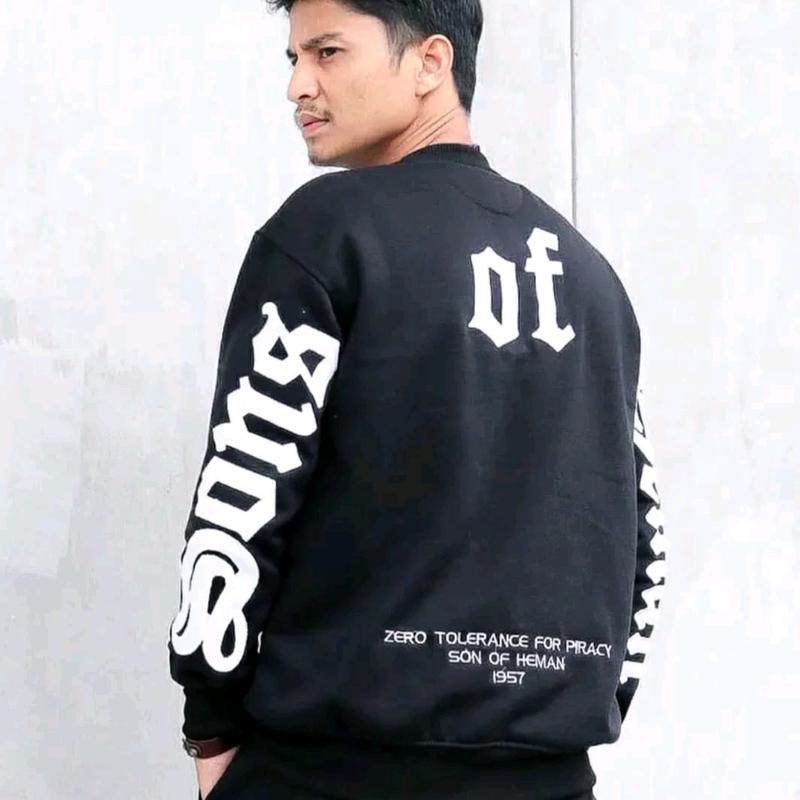 JAKET SWEATER HOODIE SHERPA BORDIR/Cucigudang/JAKET VIRAL MURAH KEREN PRIA WANITA 5
