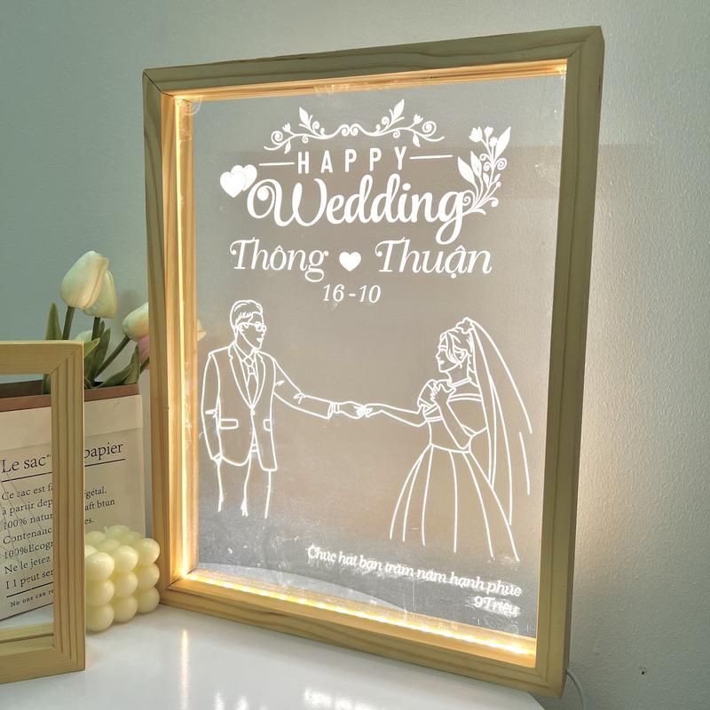 Khung Tranh Led 3D Size Vừa