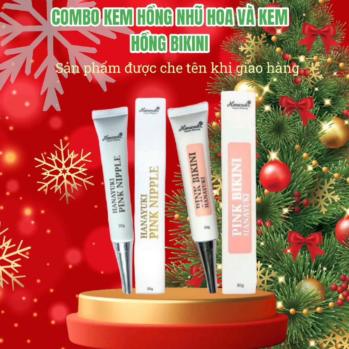[COMBO] Kem Hồng Nhũ Hoa Và Kem Hồng Bikini Nữ  Arbutin Women Dưỡng Da Body hồng  nhũ