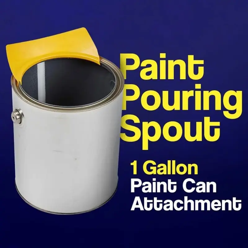 Paint Can Nozzle Gallon Paint Can Multiple in One Pouring Accessories Paint Brush Holder Paint