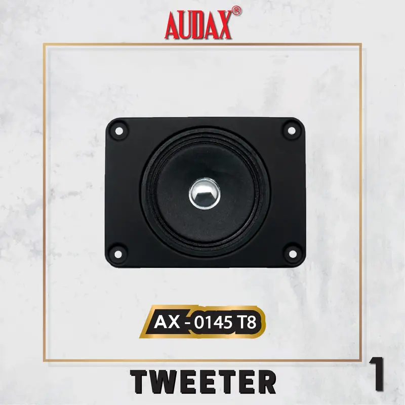 Audax - Speaker Pasif AX-0145 T8 Tweeter 0