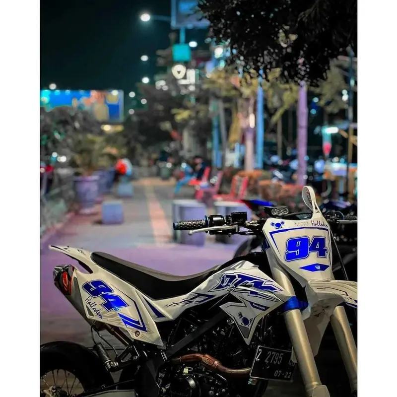 DD GRAPHICS Decal DTX DTRACKER Full Body  CRF - KLX BF - WR - DTX BISA REQUEST DESAIN 1