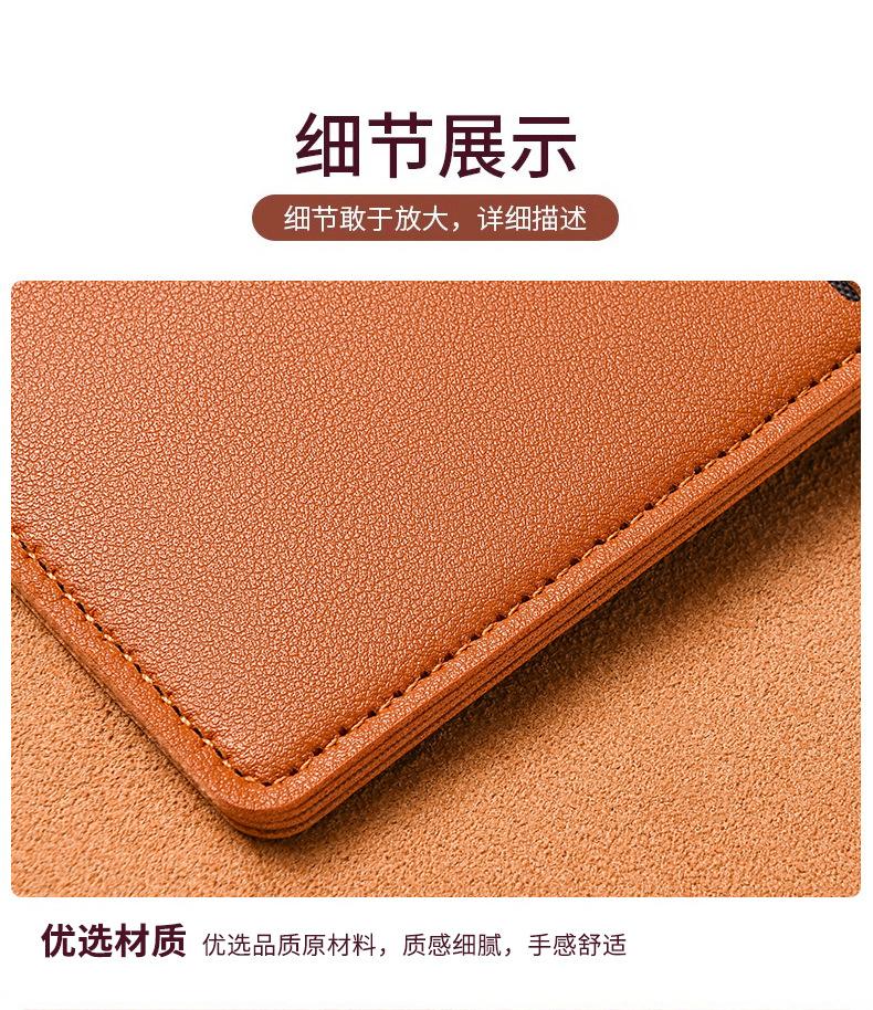 Product Introduction of Korean ultra-thin card bag for women, compact and simple, with multiple card slots and zippers. Small wallet, large capacity, ID card holder, card clip 47