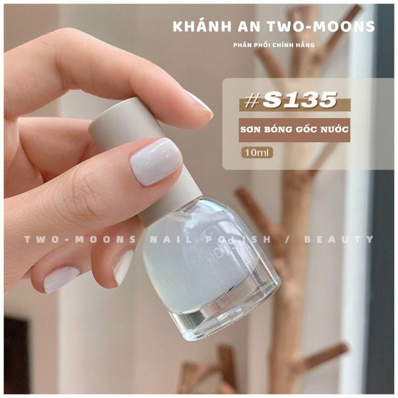 Sơn móng tay Two-Moons 10ml sơn lót bảo vệ móng dưỡng móng, sơn bóng móng giữ màu sơn shop KHÁNH AN 0