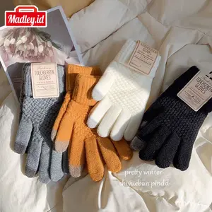 MAdley Gloves Winter Sarung Tangan TouchScreen Musim Dingin Motor Fashion Pria & Wanita