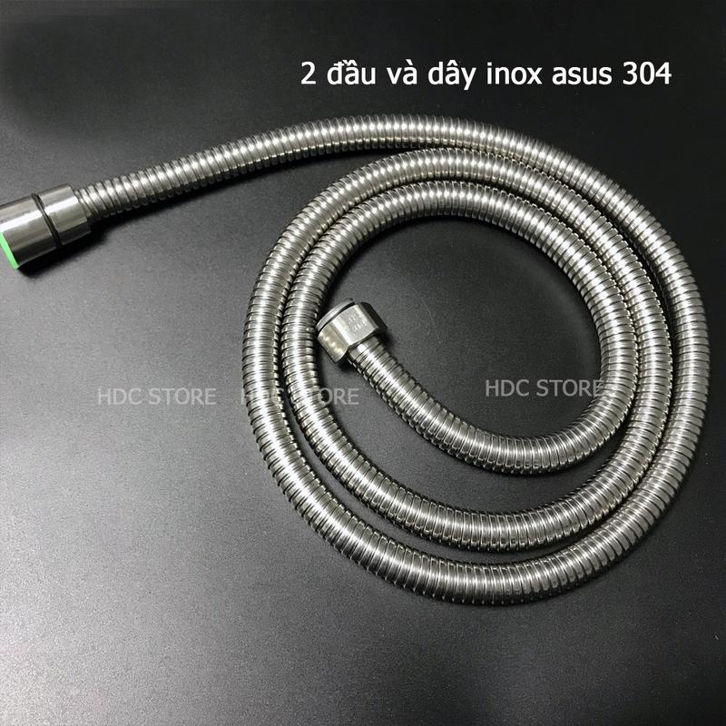 Product Introduction of Bộ vòi xịt vệ sinh cao cấp - Tăng áp (Bao gồm: Đầu xịt +Dây cấp +Đế Cài ) Tất cả bằng inox304  HDC STORE 10