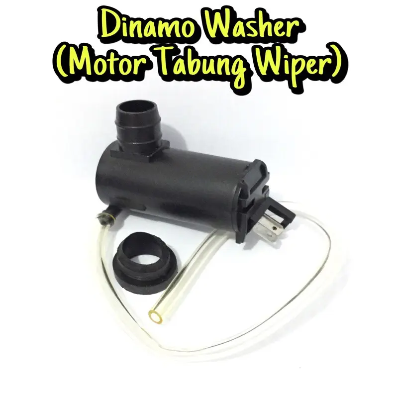 MOTOR WASHER 12V / Dinamo Tabung Air Wiper / Semprotan Air Wiper Universal 12V Komplit Socket 0