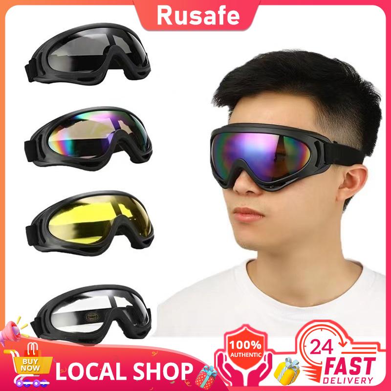Sports Safety Goggles Automatic Light Changing Work Protection UV Welding Glasses Windproof Dustproof Labour Glasses Face Shield 1