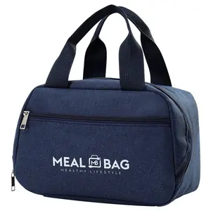 Tas Bekal Makan Classic Clip / Cooler Lunch Bag / Box Makanan Aluminium Foil