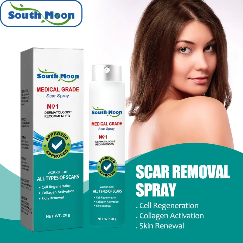 semprotan penghilang bekas luka scar remover spray removal repair skin care Acne Treatment Perawatan jerawat remove stretch marks Repair Burn Surgical Scar 3