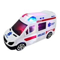 Gambar Mainan Mobil Ambulans Anak Bisa Jalan Belok Berputar Sendiri Bump & Go Lampu 3 Dimensi Ambulance Car dari Dinasty Mainan Anak Kab. Tangerang 4 Tokopedia