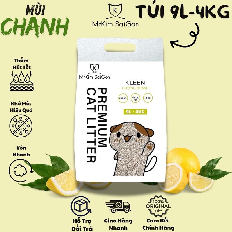 Cát Vệ Sinh Cho Mèo Premium Cat Litter - Khử Mùi Diệt Khuẩn MrKim Sai Gon - 9L ~ 4kg 2