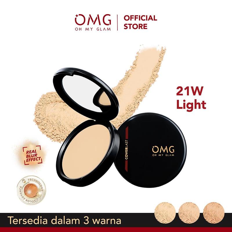OMG FAVOURITE BUNDLE! Duo Power Cover (Foundation + Bedak Padat) 7