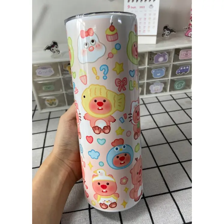 Bình giữ nhiệt cute hình Loopy - 600ml - Inox 304 - Tặng Túi Xách - Kawaii Dreamland 8