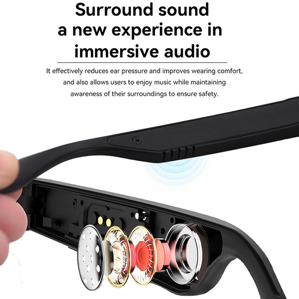 New Camera Smart Music Women Men Sports Sunglasses Headphones Wireless Bluetooth Talking Headset HIFI Audio Bluetooth Glasses - Image 5