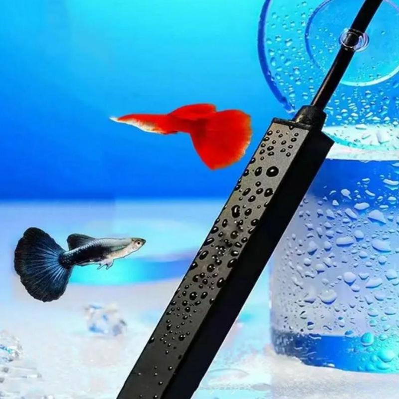 Product Introduction of Practical 5/10W Mini Aquarium Heater Automatic Energy Saving Fish Tank USB Heating Rod Aluminum Alloy Fish Tank Heater Aquarium Submersible Heater Fish Tank 8