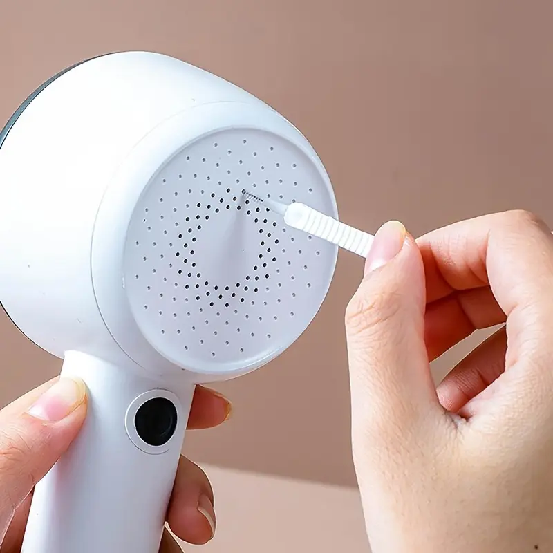Plastic Shower Head Cleaning Brush, 10pcs Portable Mini Lightweight Disposable Shower Head Cleaning Brush, Bathroom Accessories Cleaning Tools, Cleaning Gadgets, Scrubbing Stick, Bathroom Accessories, House Cleaning Tools,  Cleaning Bundles 2