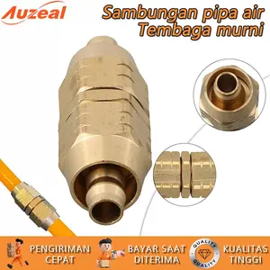 Sambungan Selang Kuningan untuk Irigasi Kebun - Mudah Pasang untuk Pemula