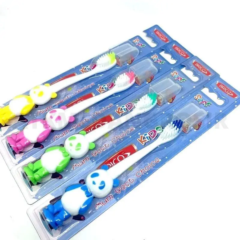 [ HAPPY GUBUK ] 1 PCS Sikat Gigi Anak Soft Brico Karakter 1