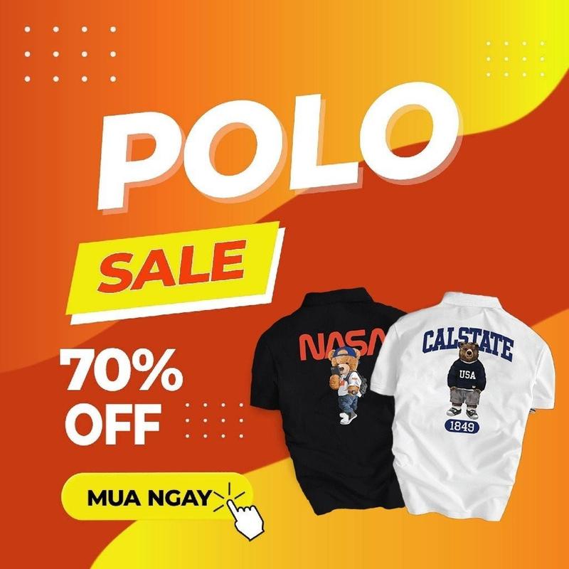 ĐỒNG GIÁ ÁO POLO GIÁ SIÊU HỜI CHỈ 59K, NHANH TAY CHỚP NGAY DEAL S.Ố.C Mensw
