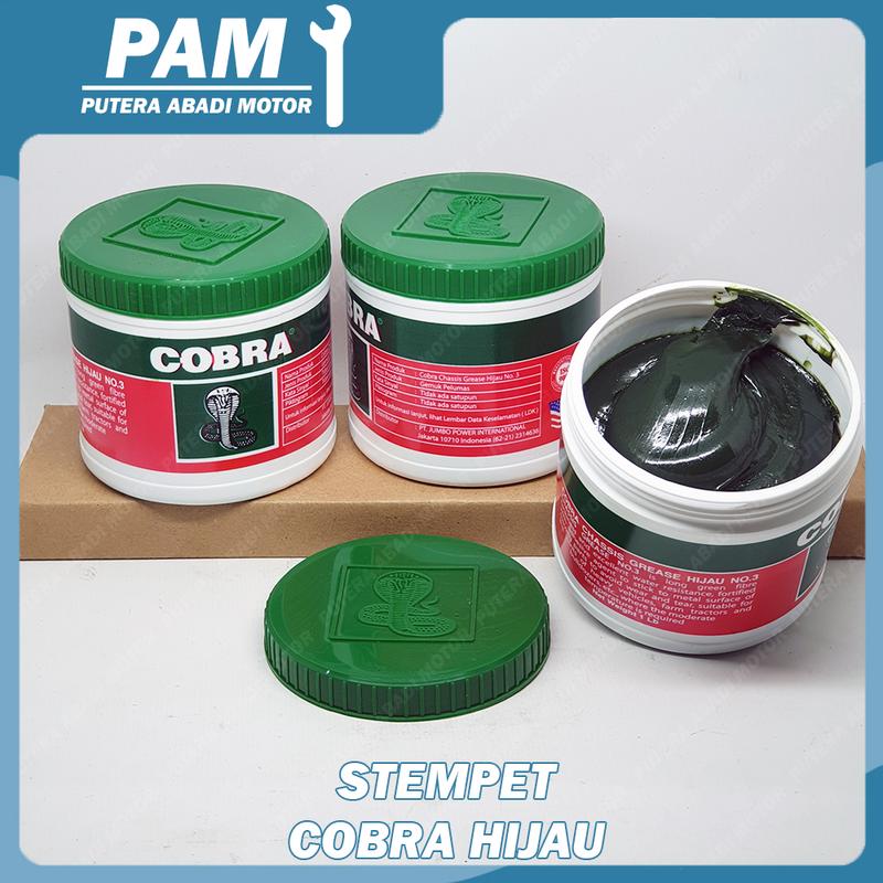 Stempet Cobra Hijau Grease Gemuk ukuran 1 Lb 0
