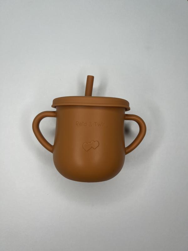 Reid & Twin Sippy Cup - FDA Approved Silicone Training Cup 2