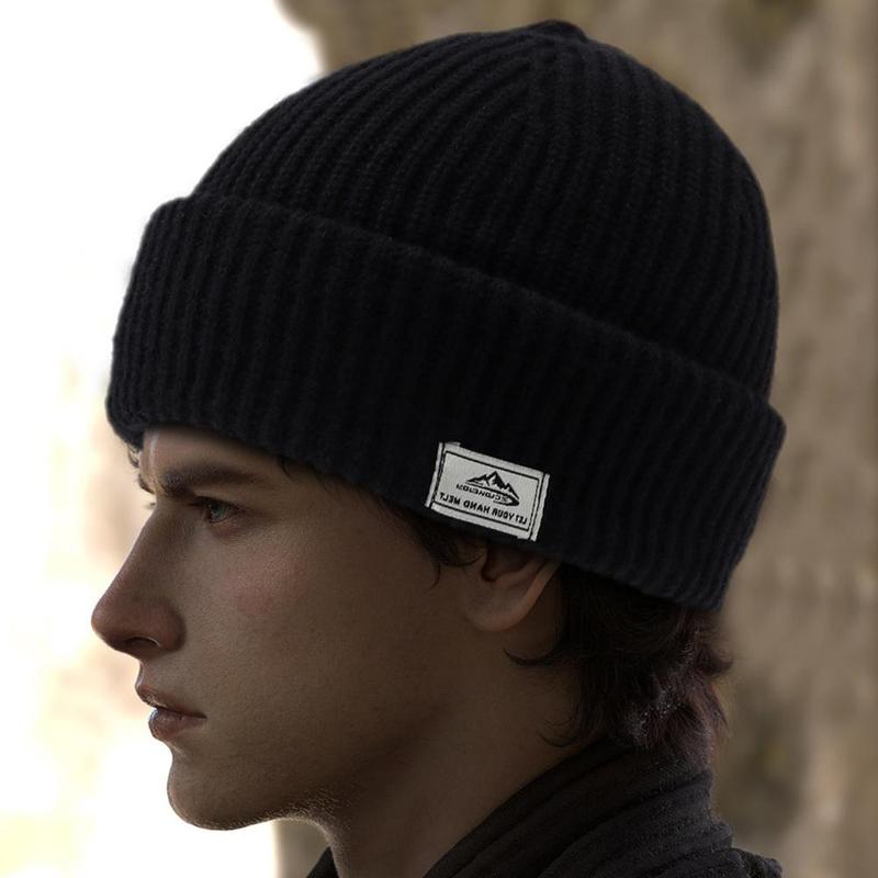 Product Introduction of Winter Men 2 In 1 Balaclava Hat Mask Beanie Knitted Bonnet Hat Neck Warm Fashion Accessories 27