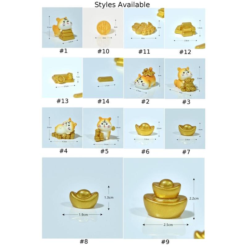 Product Introduction of Wanguan Landscape Decoration New Year Cute Resin Crafts for Tiger 0
