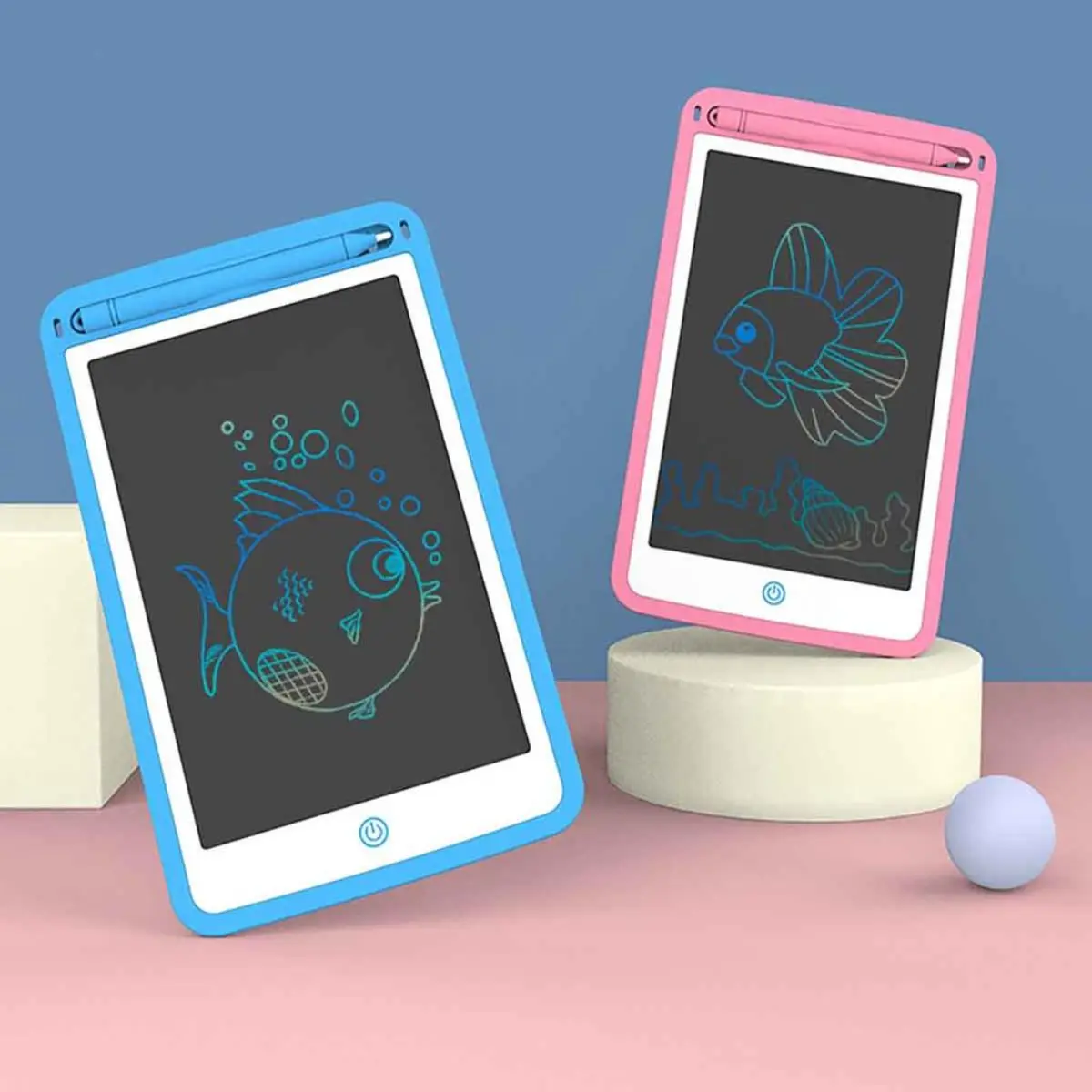 Bảng Viết tự xóa LCD, Bảng Vẽ Điện Tử Thông Minh Tự Động Xóa Thúc Đẩy Tư Duy Sáng Tạo Cho Bé
