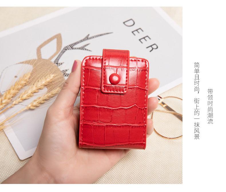 Product Introduction of Make Up Bags for Women Lipstick Cosmetic Bag with Mirror Travel Makeup Bag PU Mini Toiletry Organizer Pouch Storage косметичка 14