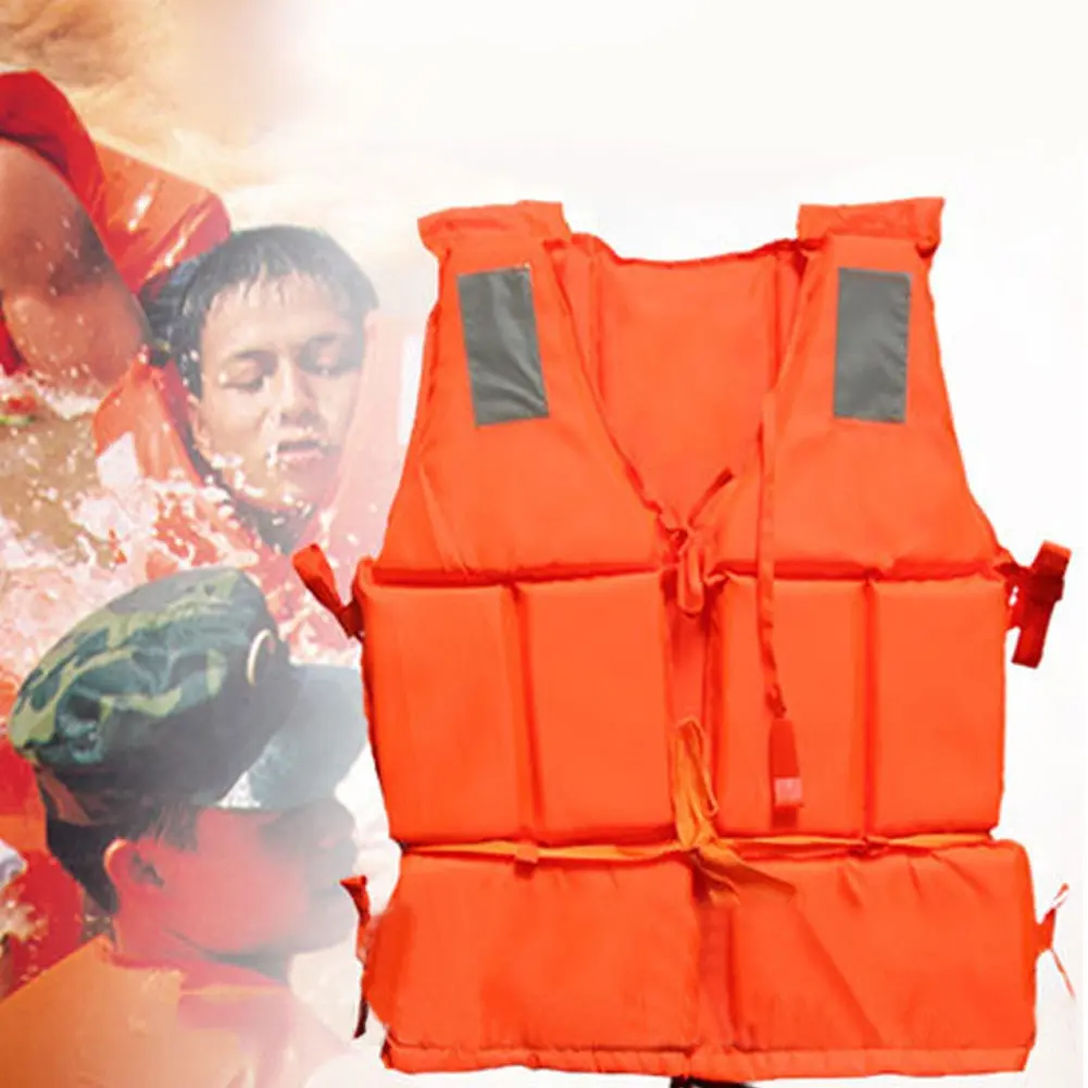UMI Polyester Adult Adjustable Fishing Boat Kayak Swimming Life Jacket Safety With Whistle Jaket Keselamatan Pancing
