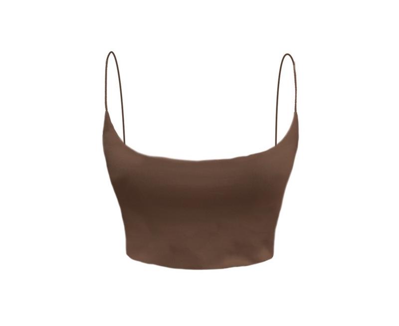 Top ÁO 2 DÂY LỚP ĐÚP NỮ Women , vải xịn, chất co giãn tốt - freesize dưới 55kg Voi