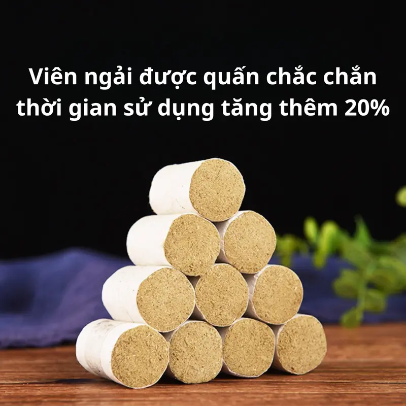 Một Hộp Ngải Cứu 108 Đoạn - Ngải 108 Đoạn Cao Cấp 5 năm 6