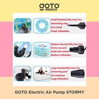 Gambar Goto [COD] Stormy Pompa Angin Listrik Kolam Renang Kasur Elektrik Air Pump - HITAM dari Goto Living Kota Tangerang 5 Tokopedia