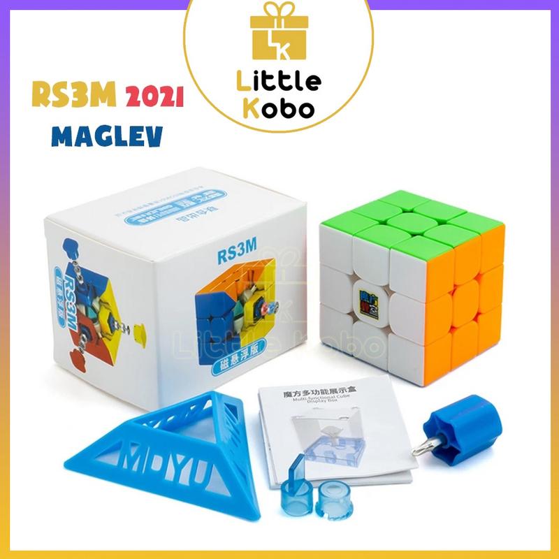 Rubik 3x3 RS3M 2020 MoYu MF3RS3 M Rubic Nam Châm 3 Tầng Stickerless Đồ Chơi Trí Tuệ Giáo Dục Toy