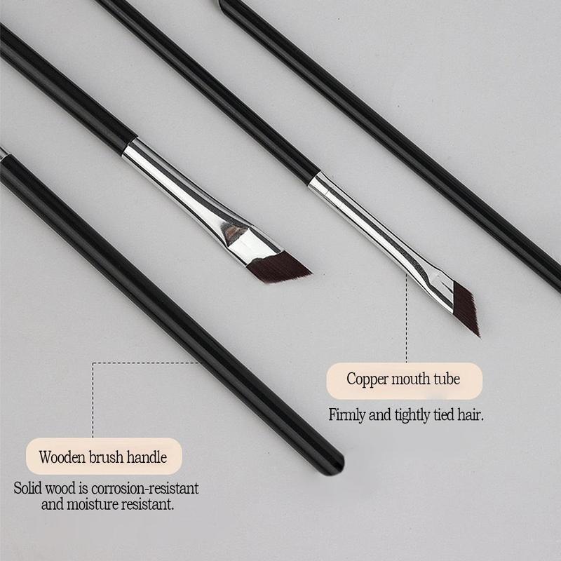 Multi-function Eyebrow Brush, Oblique Head Eyeliner Brush, Professional Makeup Tools For Women 4
