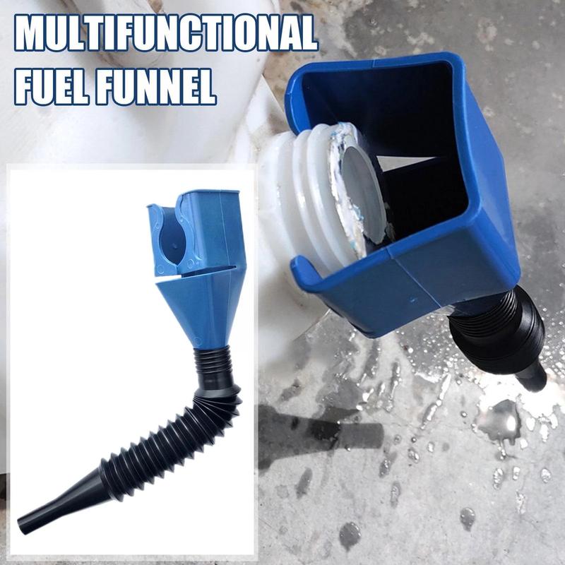 Product Introduction of Car Retractable Refueling Funnel Portable Small Funnel Car Motorcycle Engine Oil Gasoline Refueling Funnel Tool 2