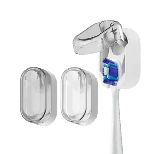 Pelindung Penutup Kepala Sikat Gigi Tempel Dinding Tooth Brush Organizer Gantungan Sikat Gigi HM1011
