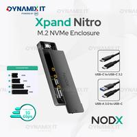 Gambar NODX Xpand Plus Nitro M.2 NVME Enclosure - Graphite dari DYNAMIX IT Kota Surabaya 2 Tokopedia