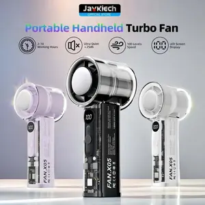 【Javkiech】X05 High-speed kipas Chip Semikonduktor AC 100 Gear Pendinginan cepat semikonduktor Wind kipas angin Digital Display Adjustable Turbo kipas 18000RPM