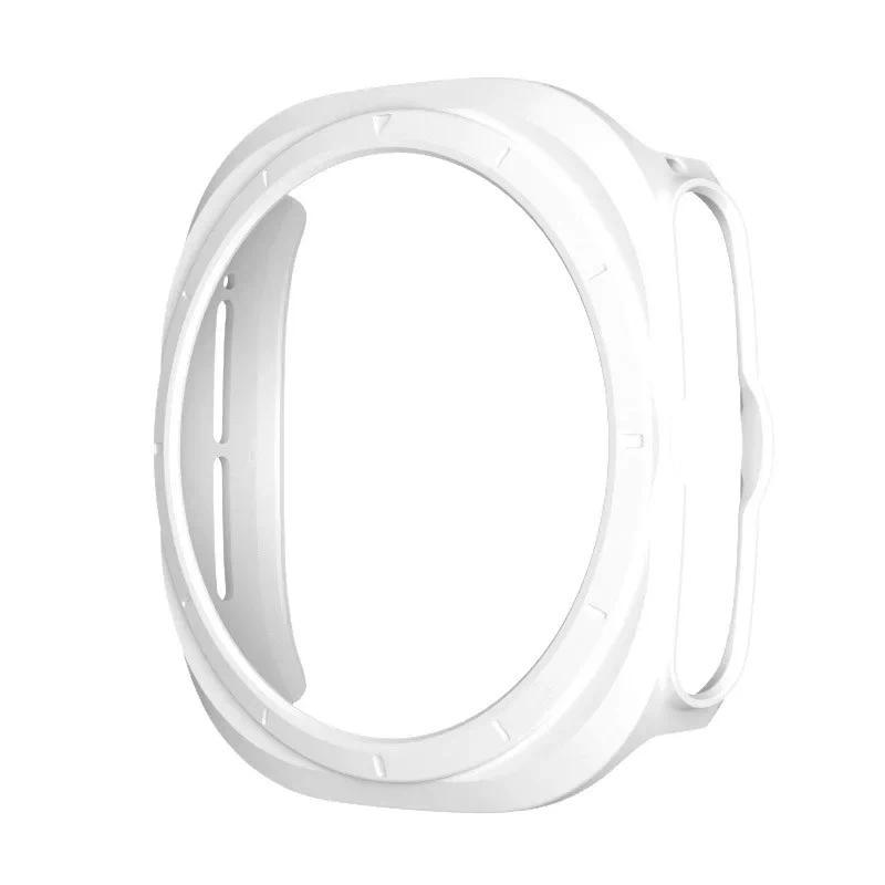 Case for Samsung Galaxy Watch Ultra 47mm PC Protector Luxury CASE Correa for WATCH ULTRA 47MM Full Protective Frame Bumper Cover Accessories Wearable Protection 9