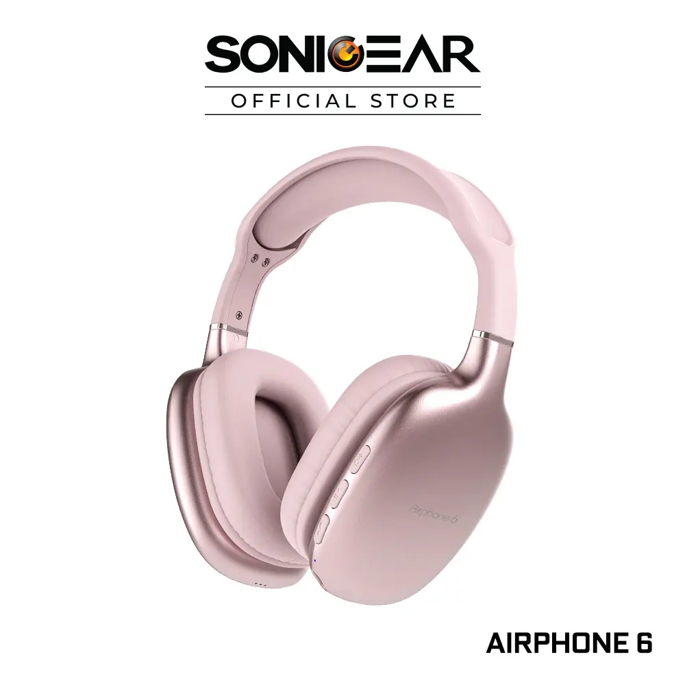 SonicGear AirPhone 6 Bluetooth Wireless Headphones With Mic