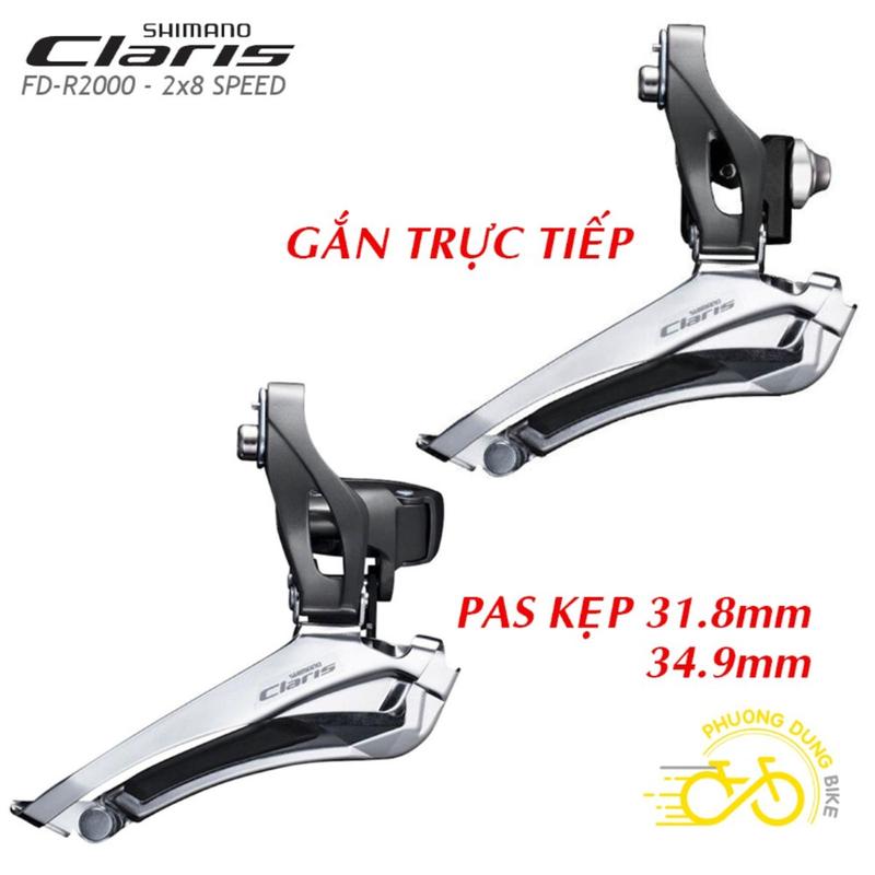 Sang đĩa (Sang đề trước) xe đạp SHIMANO CLARIS FD R2000 - Hàng chính hãnġ