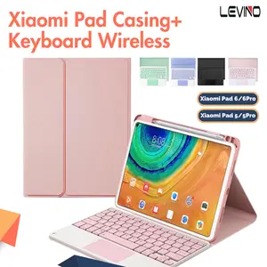 LEVINO Wireless Keyboard Magnetic Case for Xiaomi Mipad 6/6 Pro 2023 - English Keyboard