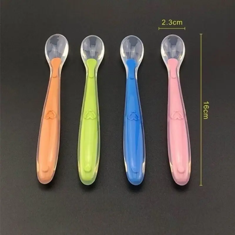 Thìa silicon cho bé ăn dặm,thìa silicon siêu mềm an toàn