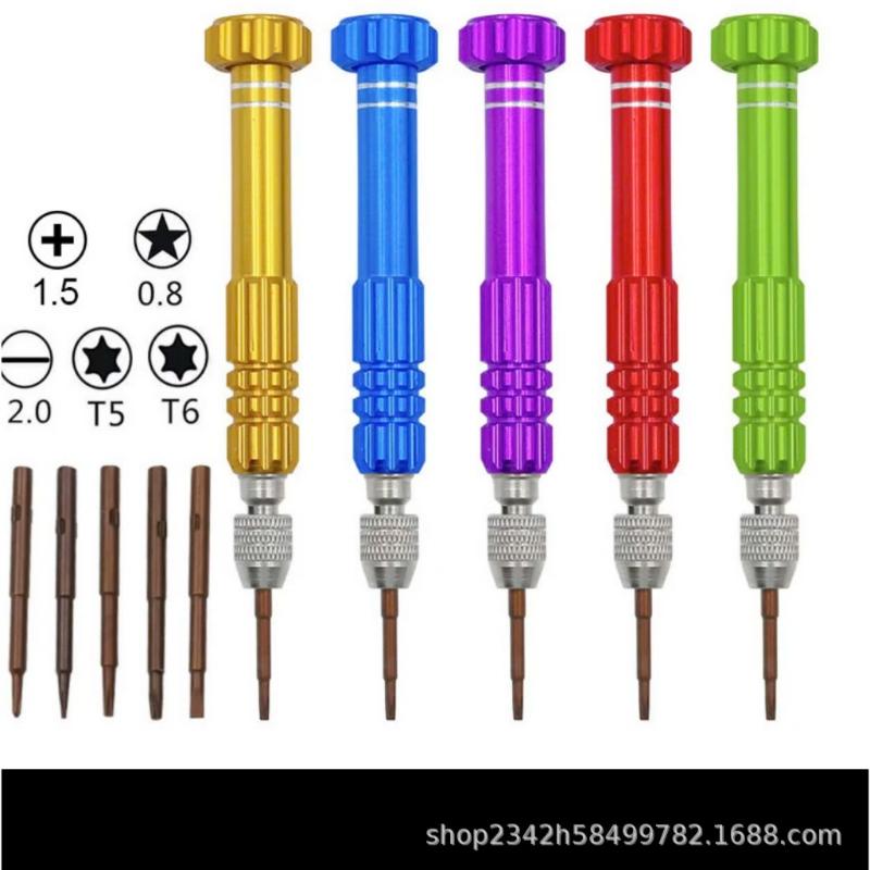 Product Introduction of Tua vít đa năng 5 đầu dùng sửa Điện thoại, Đồng hồ, Mắt Kính 12