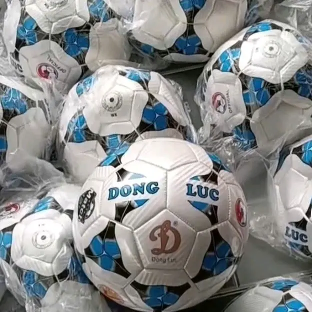 Bóng đá động lực , tặng kèm kim bơm và lưới trùm bóng 4