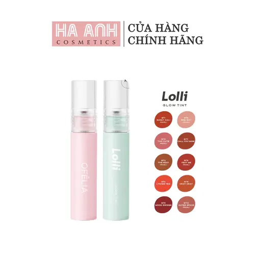 Son Tint bóng OFELIA Lolli Glow Tint Chapter ( Các version)