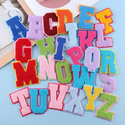 PU Material Letters 2088 Pcs Iron On Letters & Numbers - 1 Inch White ...